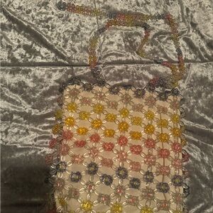 Cynthia Rowley beaded tote DAMAGED***